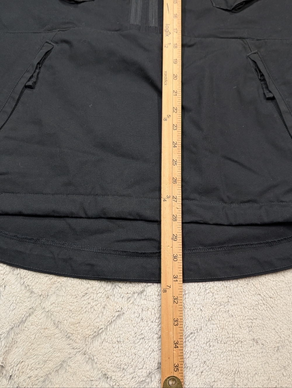 Helikon Tex Jacket Mens S Black Pilgrim Anorak Tactical Hooded Outdoor Utility - Picture 4 of 8